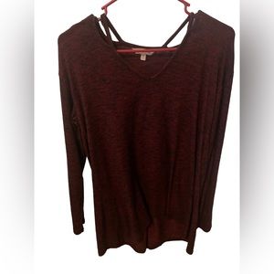 Juicy Couture/ Long Sleeve Burgundy Medium Women’s shirt